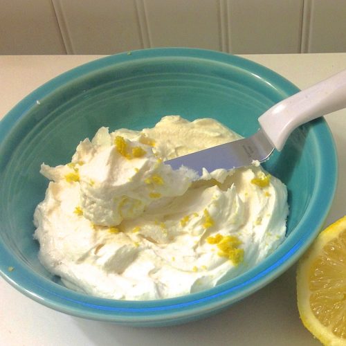 Lemon Buttercream Frosting