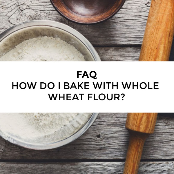 FAQ Can I Substitute Whole Wheat Flour For All purpose White Flour 