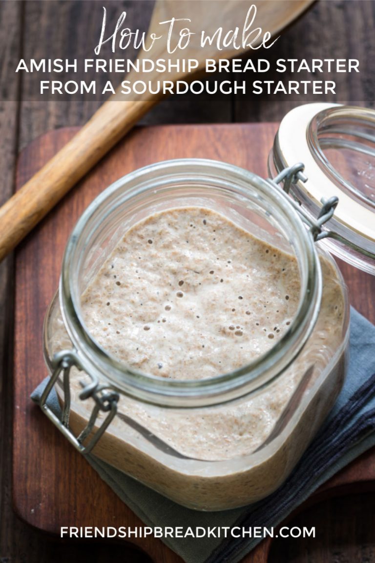 How to Make Amish Friendship Bread Starter From Sourdough ...
