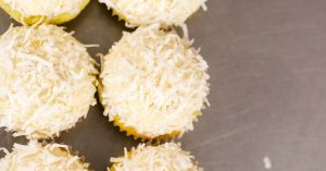 Pineapple Coconut Cheesecake Amish Friendship Bread Mini Muffins