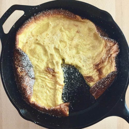 Sourdough Dutch Baby {German Pancake}